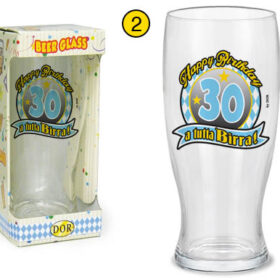 Bicchierone birra 30 anni