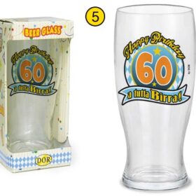 Bicchierone Birra 60 Anni